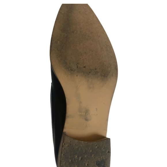 EVERLANE BLACK LEATHER MODERN LOAFERS SIZE 8.5 - Picture 8 of 8